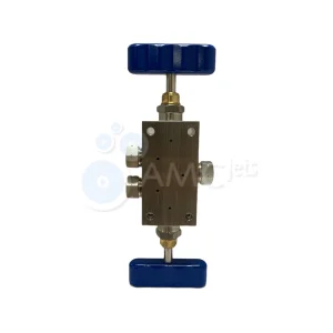 Hand Valve 3/8" 3 Way 2 Stem